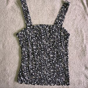 American eagle floral tank top size XS